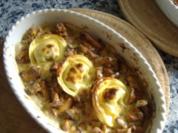 Gratin von frischen Pfifferlingen - Rezept