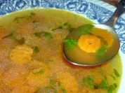 Klare Möhrensuppe - Rezept