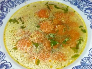 Rezept: Klare Möhrensuppe Bild Nr. 3 Klare Möhrensuppe - Rezept - Bild Nr. 3