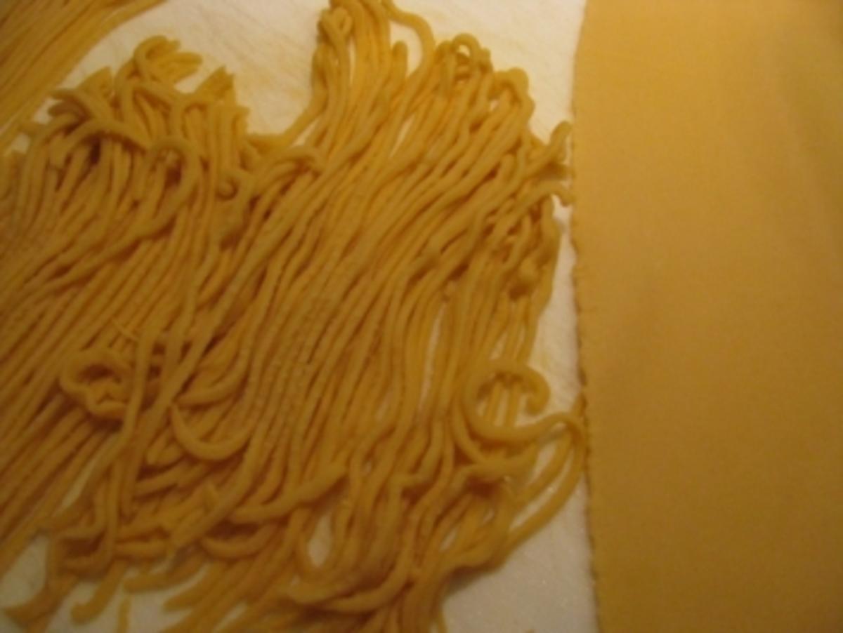 Selbstgemachte Spaghetti Napolitana - Rezept