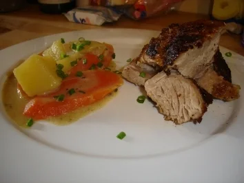 Putenkeule mit Wacholder - Rezept