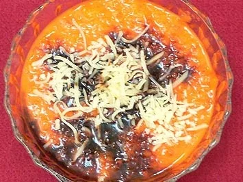 Sorbet von roten Paprikaschoten (Sorbete de Pimientos rojos) - Rezept