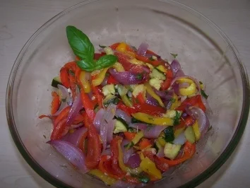 Ratatouille-Salat - Rezept