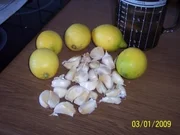 Kalkablösung mit Knoblauch und Zitrone - Rezept