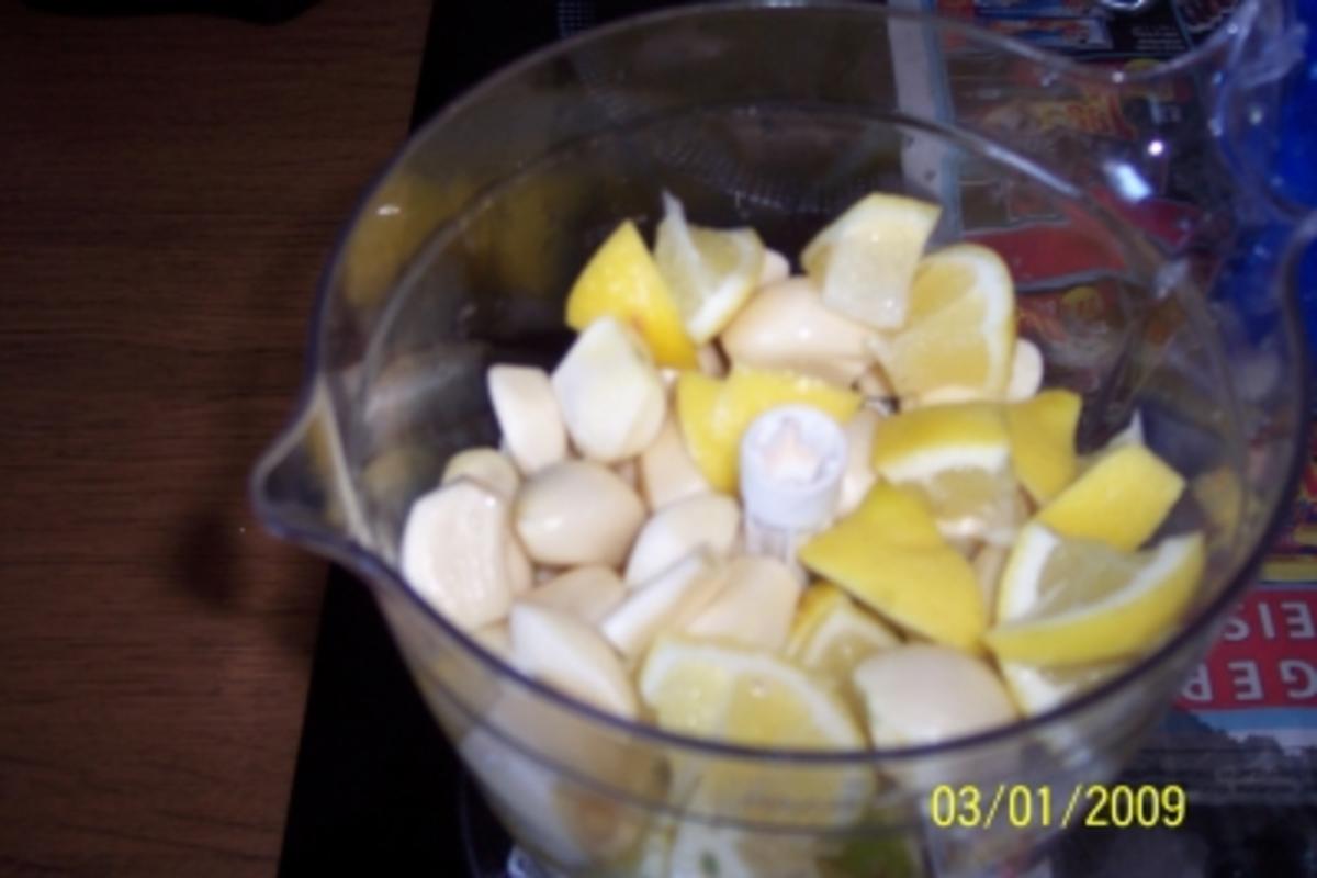 Kalkablösung mit Knoblauch und Zitrone - Rezept