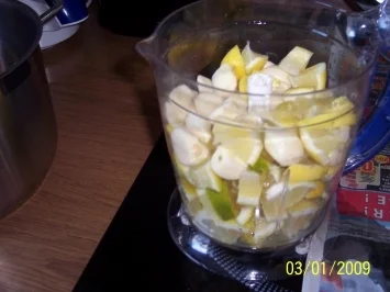 Kalkablösung mit Knoblauch und Zitrone - Rezept