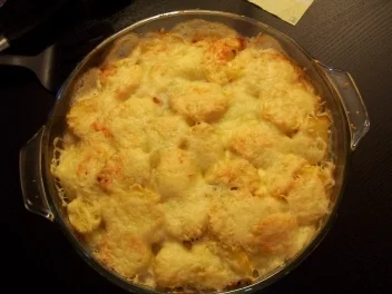 Gaby´s deftiger Kartoffelauflauf - Rezept