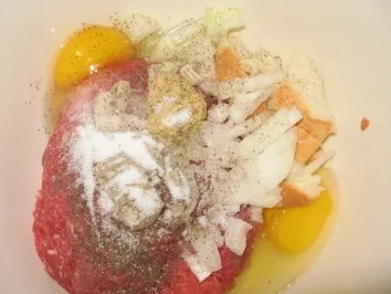 Klassische Frikadelle, Partyfriko - Rezept