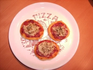 Rezept: Mini-Pizza Mini-Pizza - Rezept