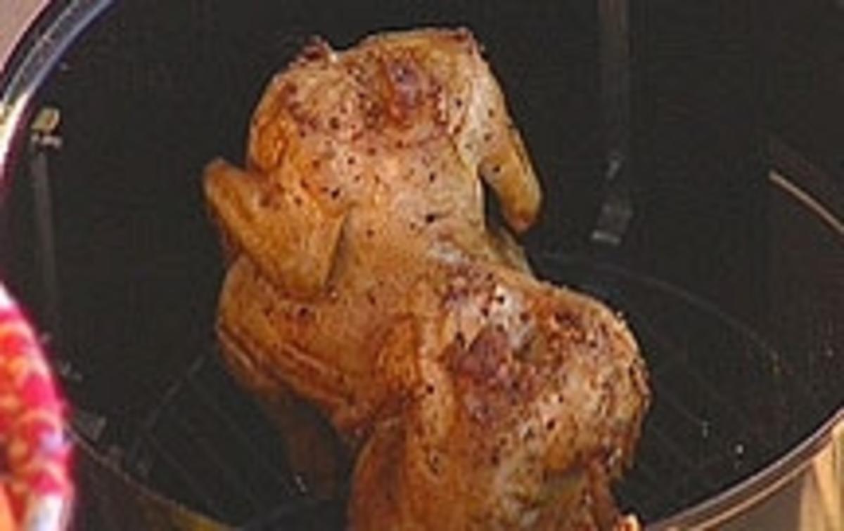 Bilder für Geräucherte Hähnchen aus dem Smoker - Rezept