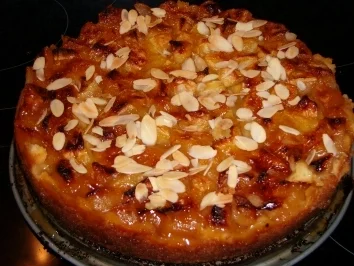 Rezept: Apfelkuchen mit Crème fraiche Apfelkuchen mit Crème fraiche - Rezept