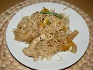 pikante Mie-Nudelpfanne - Rezept