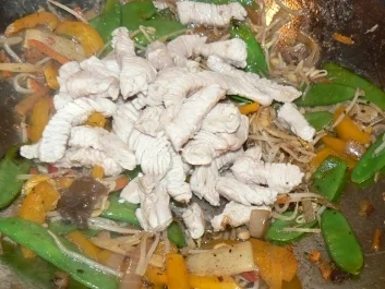 pikante Mie-Nudelpfanne - Rezept