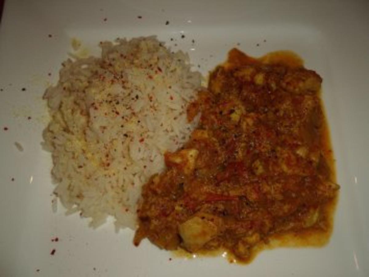 Tomaten-Fisch-Curry - Rezept