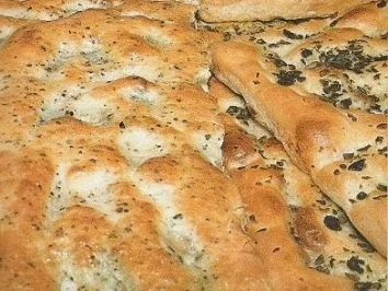 Brot: Focaccia di Recco - Rezept