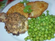 Hähnchenschenkel im Kräutermantel - Rezept