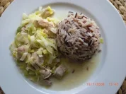 Fischragout mit Lauch - Rezept