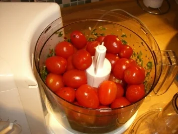 Basis für Tomatensoße zum Einfrieren - Rezept