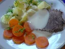Tafelspitz mit Meerrettichsoße - Rezept