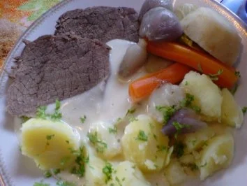 Tafelspitz mit Meerrettichsoße - Rezept - Bild Nr. 2