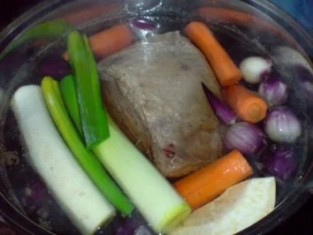 Tafelspitz mit Meerrettichsoße - Rezept - Bild Nr. 7