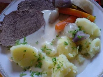 Tafelspitz mit Meerrettichsoße - Rezept - Bild Nr. 12