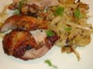 Gewürztes Putenfleisch auf Fenchel - Rezept