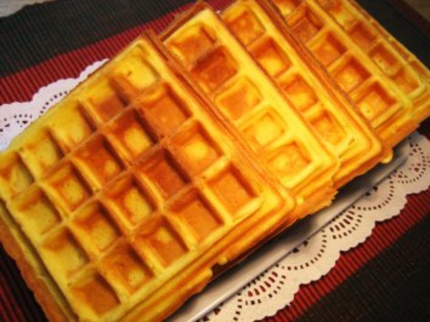 belgische Waffeln mit Joghurt