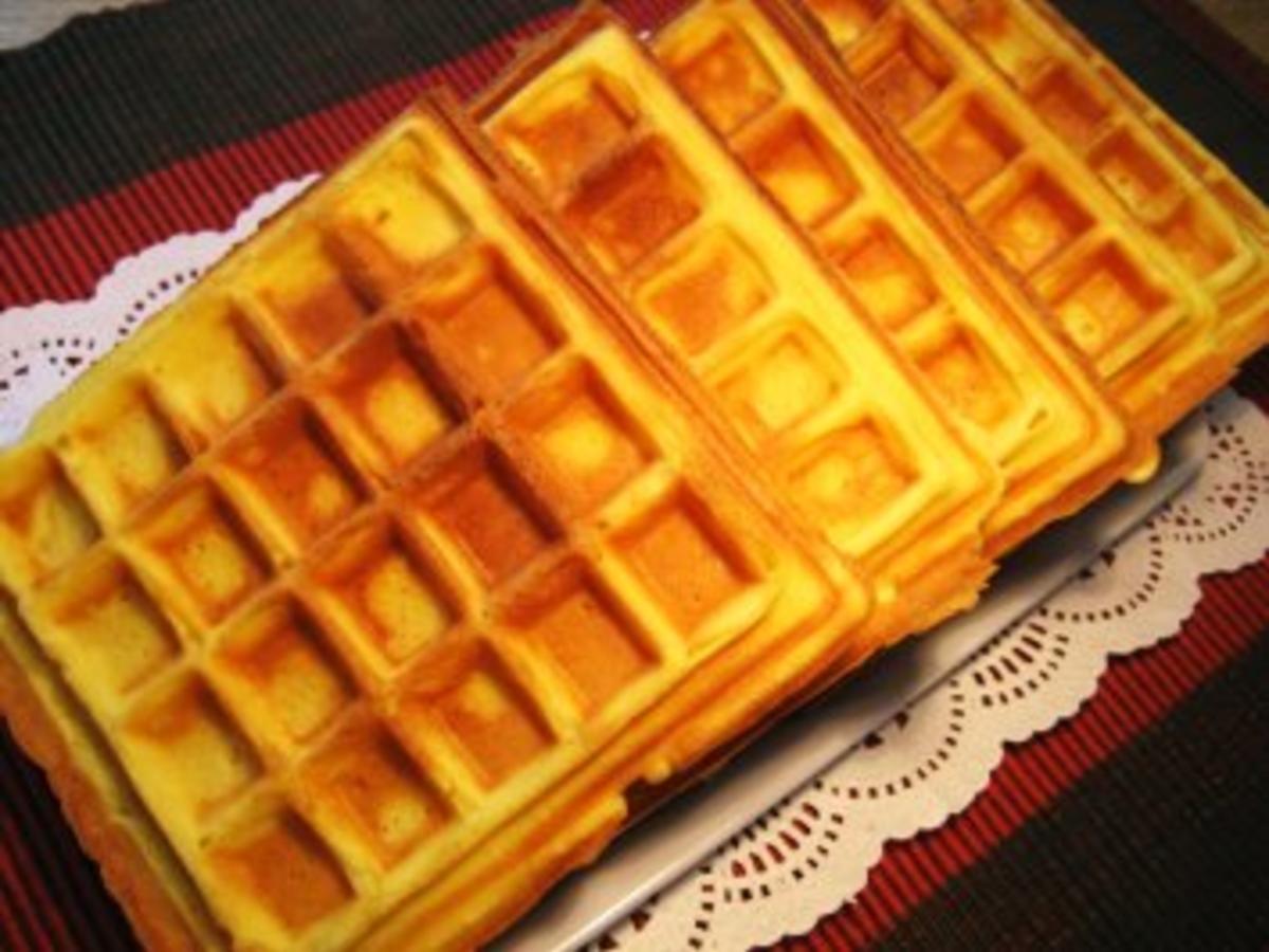 belgische Waffeln mit Joghurt
