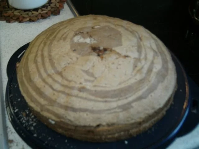 Gefüllte Zebratorte - Rezept - Bild Nr. 3