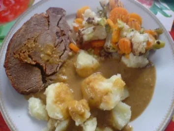 Rezept: Porree - Rollbraten Porree - Rollbraten - Rezept