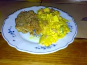 fruchtiger Lauch-Schinken-Käse Salat - Rezept