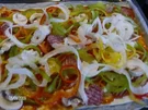 Bunte Spirali-Pizza - Rezept