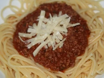 Rotwein-Bolognese - Rezept