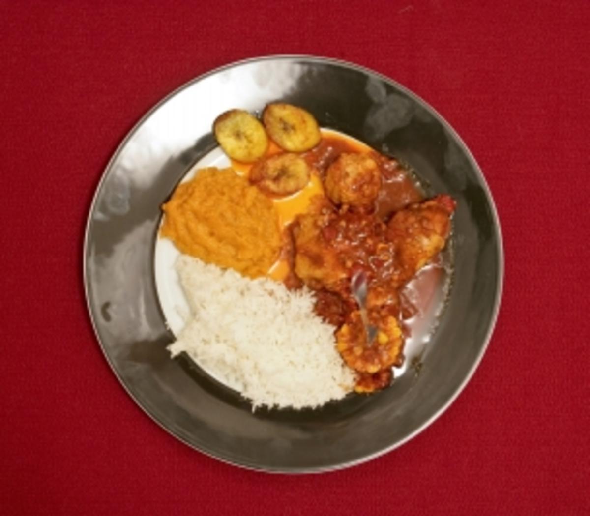 Tamarinden-Hühnchen mit Reis (Sandy Mölling) - Rezept