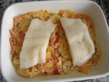 Steinbeisser auf Sommergemüse - Rezept - Bild Nr. 4