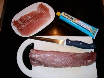 Sahniges Schweinefilet in Pfeffersoße - Rezept