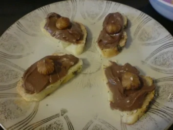 Nuss - Nougat - Frischkäse - Rezept