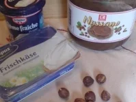 Nuss - Nougat - Frischkäse - Rezept