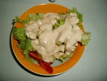 Gemischter Salat mit American Dressing - Rezept