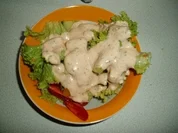Gemischter Salat mit American Dressing - Rezept
