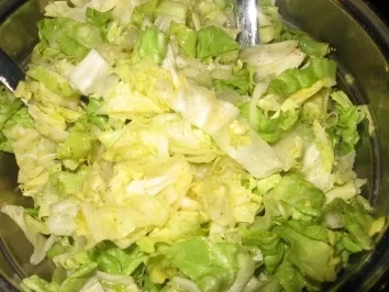 Endivienpatsche mit Panhas - Rezept