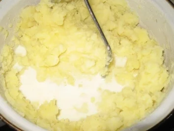 Endivienpatsche mit Panhas - Rezept