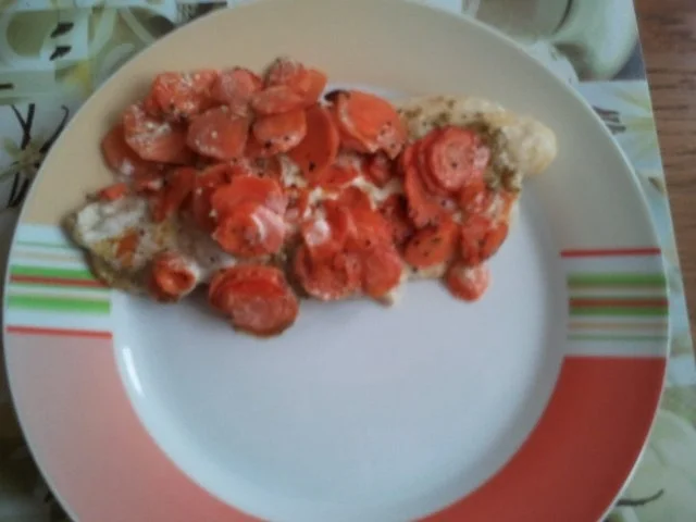 Rezept: Fischfilet auf Möhren mit Pesto Bild Nr. 6 Fischfilet auf Möhren mit Pesto - Rezept - Bild Nr. 6