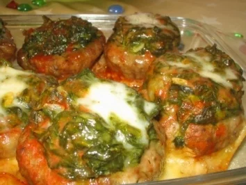 Spinatnester - Rezept