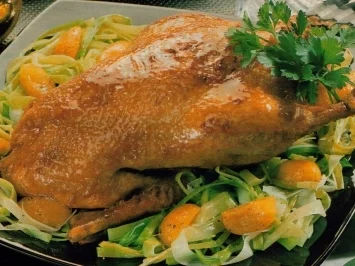Pfirsich - Ente - Rezept