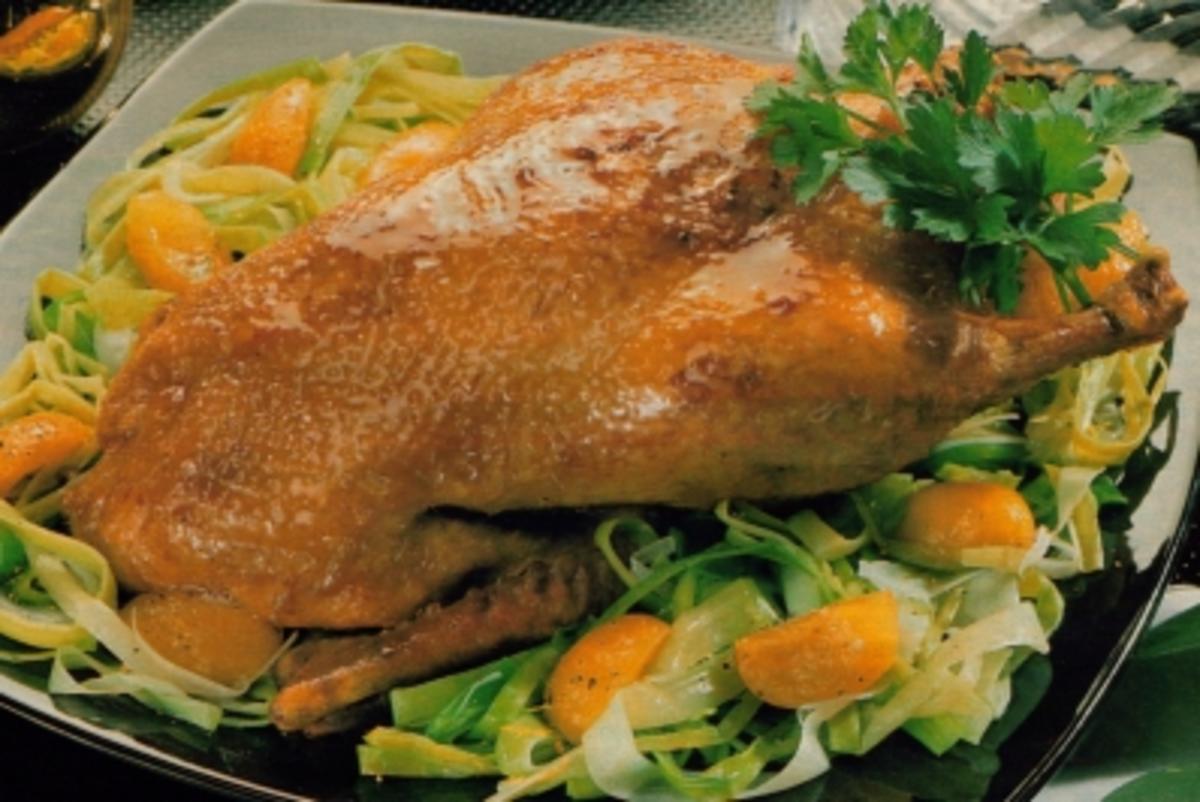 Pfirsich - Ente - Rezept mit Bild - kochbar.de
