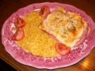 Überbackenes Putenschnitzel - Rezept