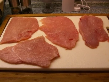 Rezept: Überbackenes Putenschnitzel Überbackenes Putenschnitzel - Rezept