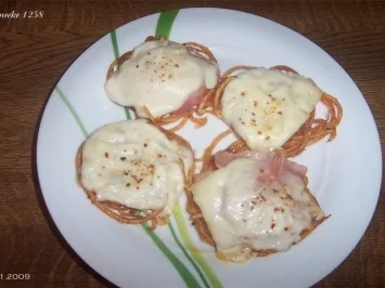 Gratinierte Kartoffeltaler - Rezept